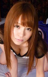 Maomi Nakazawa Asian has pussy explored while sucking other dick